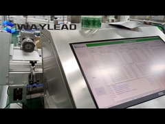 वैकल्पिक हवा ब्लोअर रिजेक्टर और पीएलसी नियंत्रक प्रणाली के साथ स्वचालित पैकेजिंग लाइन