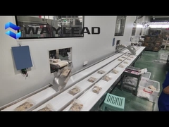 कम शोर स्वचालित पैकेजिंग लाइन पीएलसी नियंत्रण स्नैक्स पैकिंग मशीन