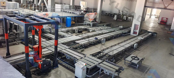 बेकरी स्वचालित पैकेजिंग लाइन 1Ph 220V 50Hz बिजली की आपूर्ति रोटी पैकेजिंग मशीन