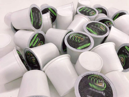 HIJ पूर्ण स्वचालित रोटरी K कप नेस्प्रेसो कॉफी छोटी कैन ऑफ इंस्टेंट कॉफी भरने की मशीन